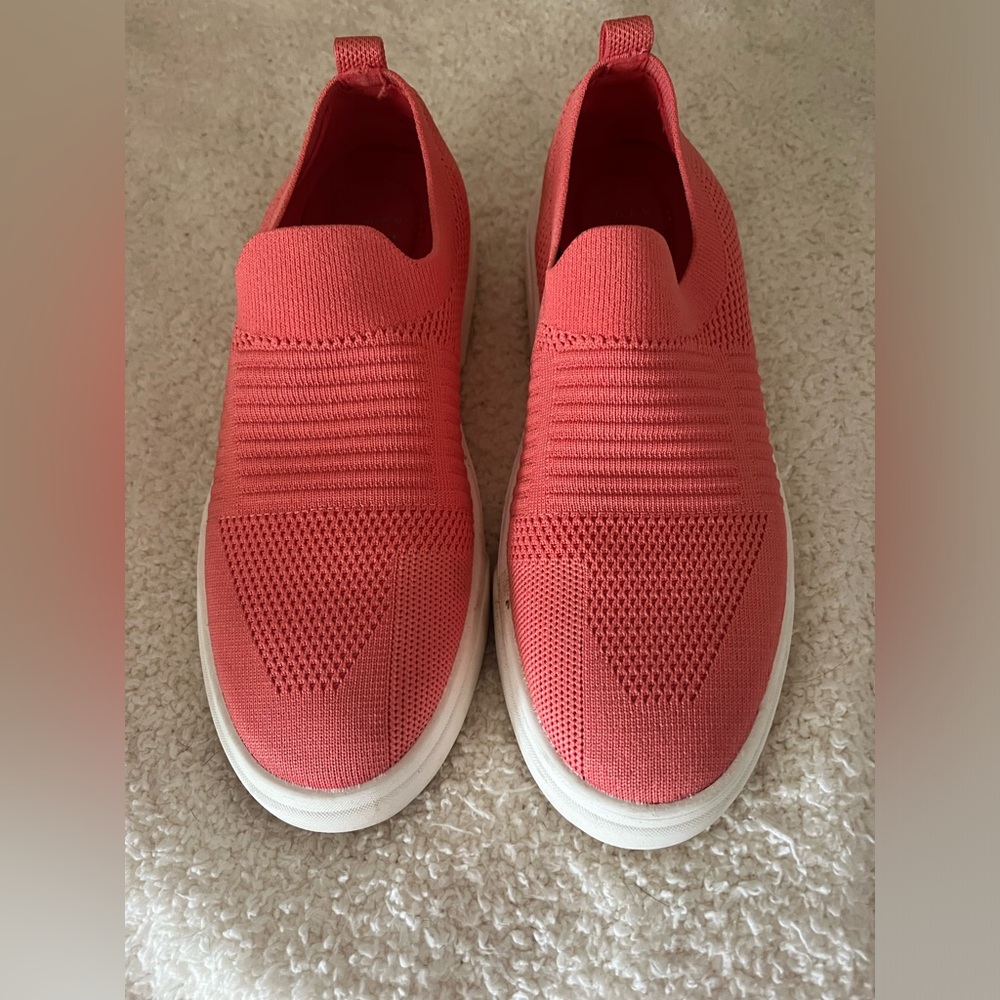 Comfy Coral Sneakers